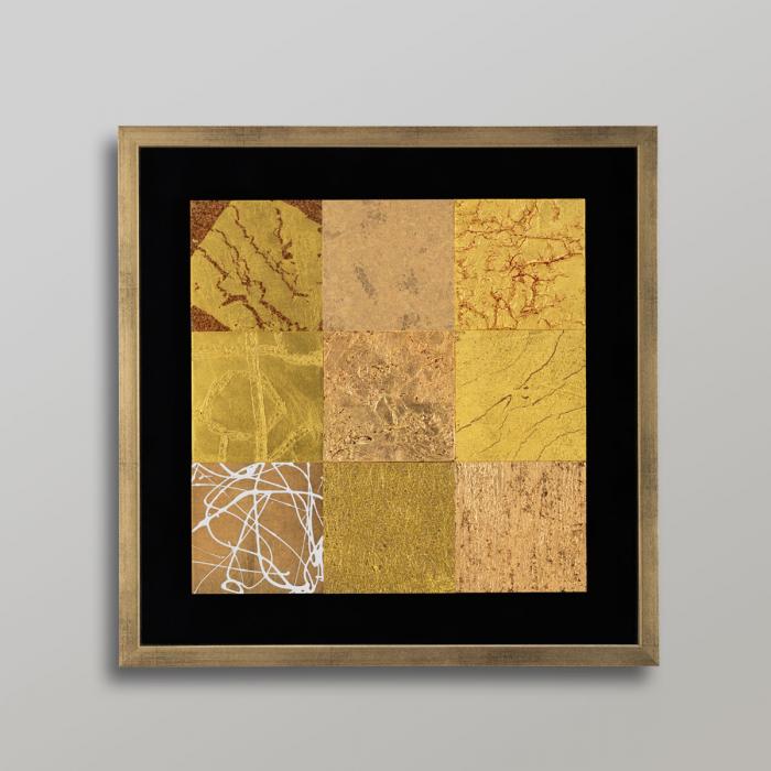 LUXE GOLD – Japanese Gold Leaf Art Panel / Gold / Medium
