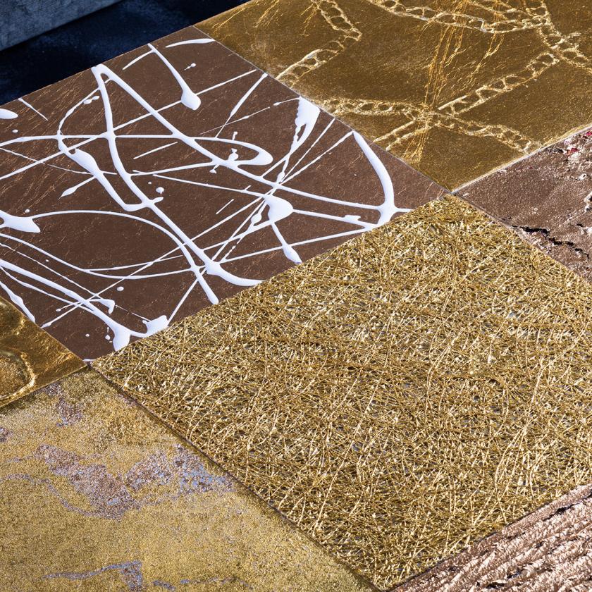 LUXE GOLD – Japanese Gold Leaf Art Panel / Gold / Medium