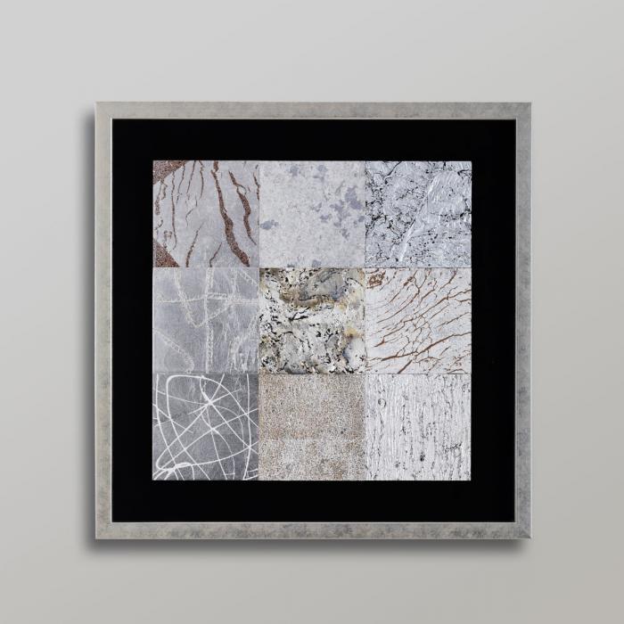 LUXE SILVER – Japanese Silver Leaf Art Panel / Medium