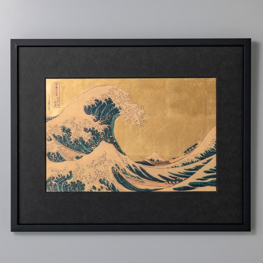 Hokusai Great Wave – Japanese Kanazawa Foil Art