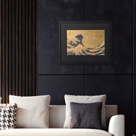 Hokusai Great Wave – Japanese Kanazawa Foil Art