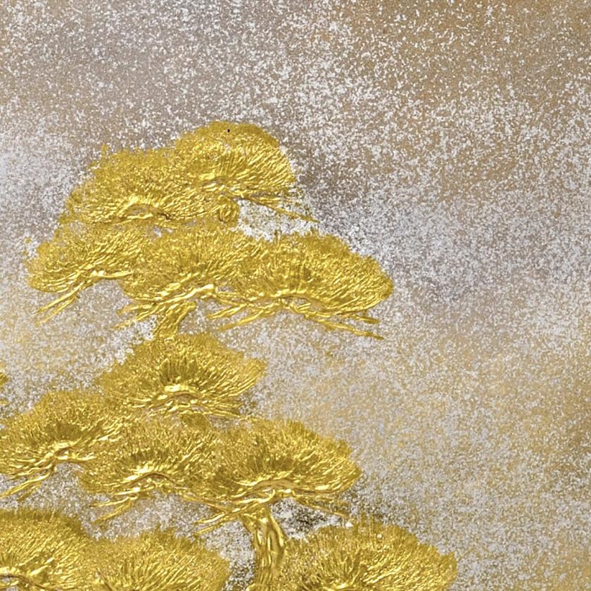 Fuji (Mt.Fuji), 4 panels small folding screen