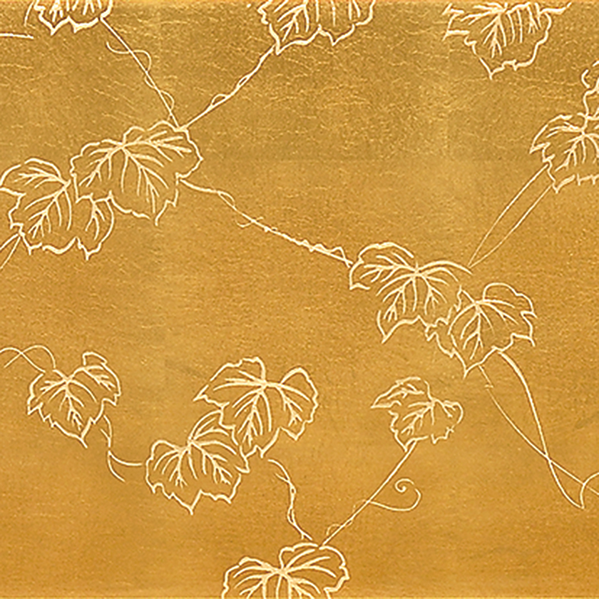Ivy, Gold leaf Art Panel